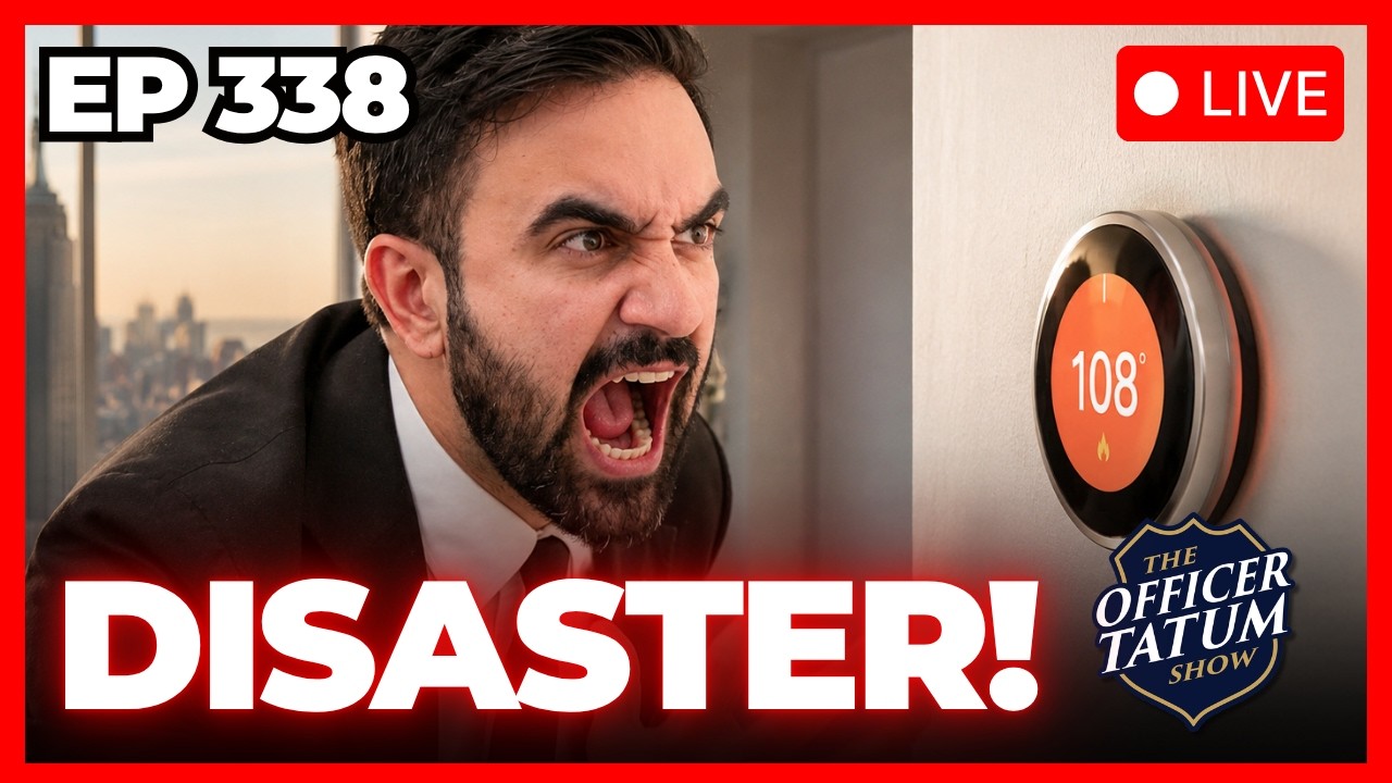 LIVE: Mamdani GETS ROASTED After DEMANDING Control Of People's AC | Officer Tatum Show EP 338