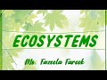 Ecosystem Roles and Functions