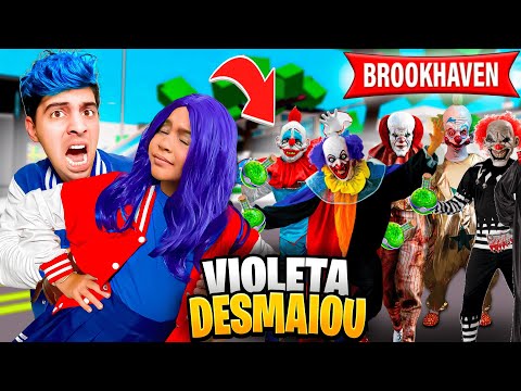 A INVASÃO DOS PALHAÇOS DO MAL NA VOLTA ÀS AULAS DO BROOKHAVEN (HISTORINHAS Roblox)