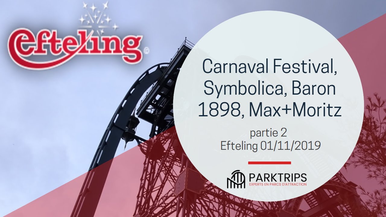 Efteling - Carnaval festival et Symbolica, coup d’œil aux travaux de Max+Moritz, Winter partie 2