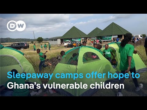 YouTube video thumbnail: In Ghana, Sleepaway Camps Are Giving Vulnerable Children Safe Spaces to Learn, Grow, and Dream.
