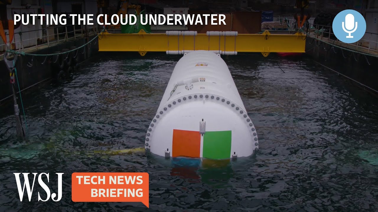 Could Underwater Data Centers Make Cloud Computing Greener? | Tech News Briefing Podcast