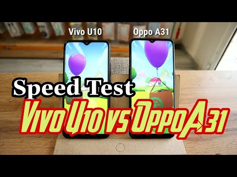 (VIETNAMESE) #NongTV - Speed Test Oppo A31 vs Vivo U10 - dienthoaisieure.com