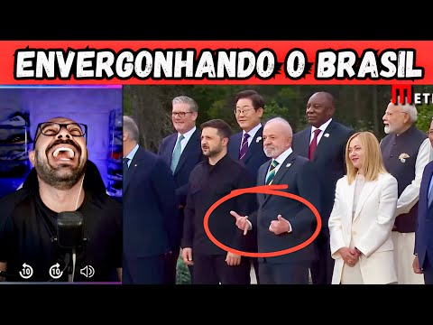 Mais uma vez Lula envergonha o Brasil.
