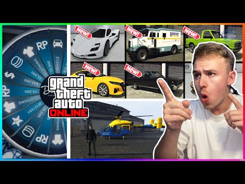 🚙Neue EVENTWOCHE, 6 neue DLC Fahrzeuge & UPDATE in GTA 5 ONLINE! Geld verdienen & Casino Auto GTA 5!