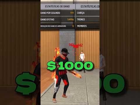 VAZEI UMA SENSI DE 1000 REIAS 😳 #freefire #shorts #lszinn