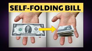 Self-Folding Bill Magic Trick – Easy Money Illusion Tutorial