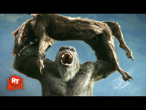 Godzilla x Kong: The New Empire (2024) - Kong Faces the Wart Dogs | Movieclips