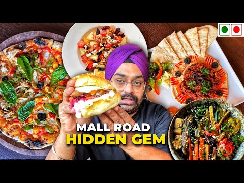 Jumbo Mutton Burger & Loaded Chicken Pizza 🍕 | Mall Road Mussoorie Food