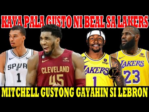 KAYA PALA GUSTO ni BRADLEY BEAL ang LAKERS DAHIL DITO | MITCHELL GAGAYAHIN si LEBRON | SPURS BUTLER