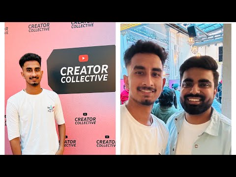 YouTube Creator Collective Event mein Dushyant Kukreja Mil Gaye 😍 @Dushyant_kukreja