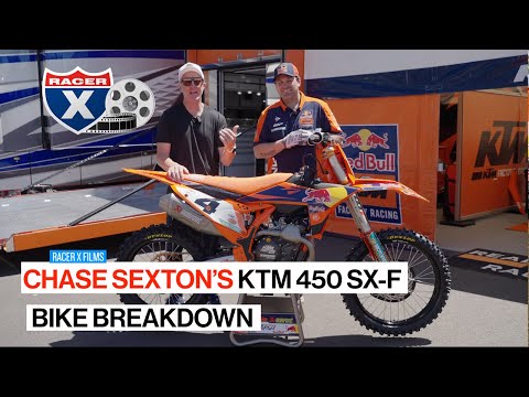 "A lot More Torque This Season" Chase Sexton's KTM 450 SX-F | Bike Breakdown