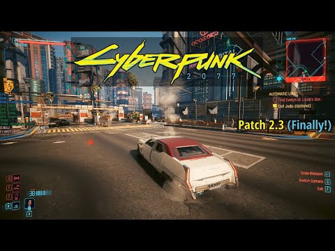 Cyberpunk Patch 2.3 - RTX 4060 Gameplay