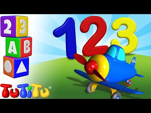 🧮Fun Toddler Numbers Learning with TuTiTu Airplane 🛩️🧮 TuTiTu Preschool and songs🎵