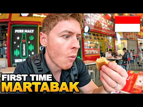 FIRST TIME Eating the Best Martabak in Jakarta, Indonesia 🇮🇩