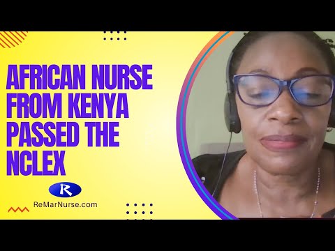 African Nurse from Kenya PASSED the NCLEX | Her Journey to Becoming a USRN