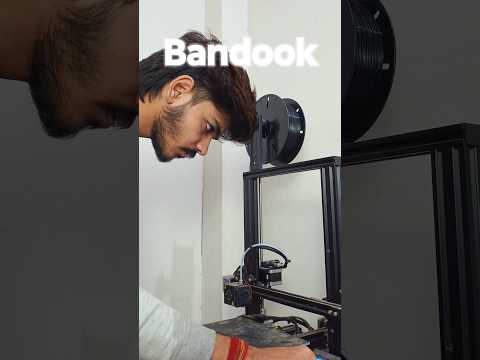 3d printed bandook!