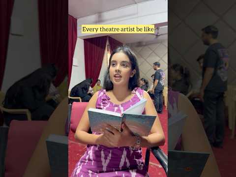 theatre artist be like…😂 #payalpanchal #payal #comedy #shorts