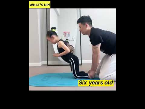 Man makes videos to record six years of his daughter’s exercise