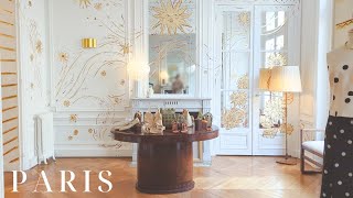 春夏コレクションの展示会と、ルーヴル地下にできた体験型エクスポジションへ。Paris vlog