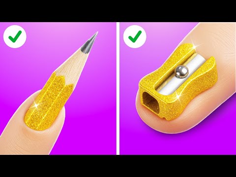 NEW SCHOOL YEAR, NEW HACKS! || Crazy DIY With Cardboard And 3D Pen By 123 GO! GOLD