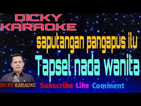 SAPUTANGAN PANGAPUS ILU ( KARAOKE ) TAPSEL _ NADA WANITA CEWEK _ KN 700