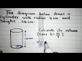 Calculating Cylinder Volume Concepts