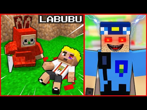LABUBU EFEKANI ÖLDÜRDÜ, KEREM KOMİSER İNTİKAM ALDI! 😱 - Minecraft ZENGİN FAKİR HAYATI