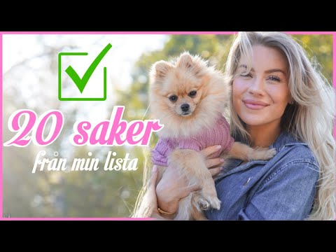 GÖR 20 SAKER FRÅN MIN TO-DO LIST