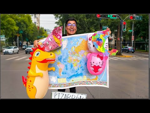 Compré todo lo que venden en los semáforos de la CDMX