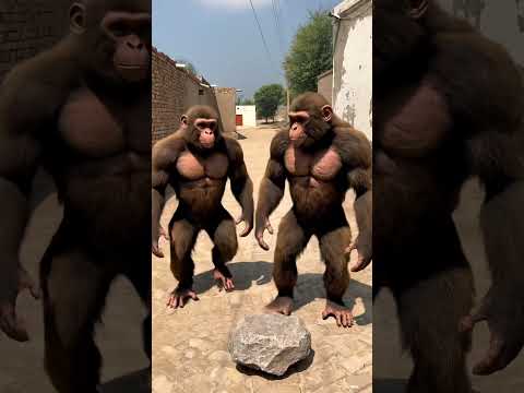 तेज रोड रोलर बंदरों को कुचलने वाला है