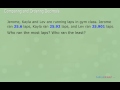 Comparing and Ordering Decimals for Kids