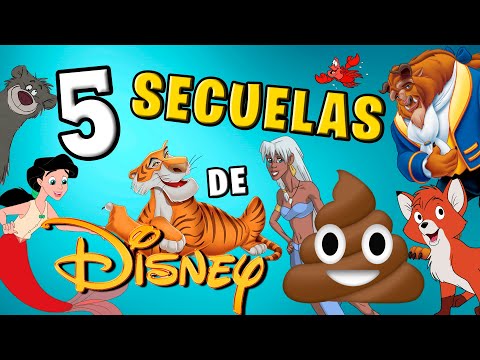 OTRAS 5 secuelas DISNEY de 💩