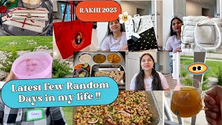 💕LATEST FROM LIFE:FEW RANDOM DAYS,MY RAKHI GIFTS & Celebration 2025/INDIAN MOM DAILY ROUTINe vlogUSA