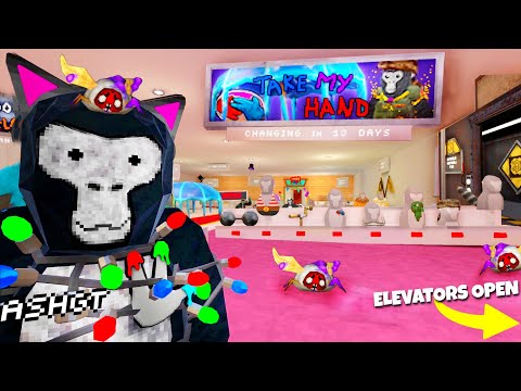 Gorilla Tags NEW Horror Elevator Update (New Revamp and Evil Doug)