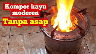 Kompor kayu tanpa asap...