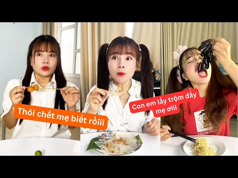 Tổng hợp video siêu hài hước vui nhộn, con em bị Ăn Đòn vì bán vòng của mẹ lấy tiền mua kẹo