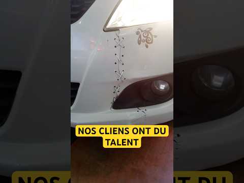 Nos clients ont du talent 😂 #controletechnique #voiture #automobile #garage #mecanique
