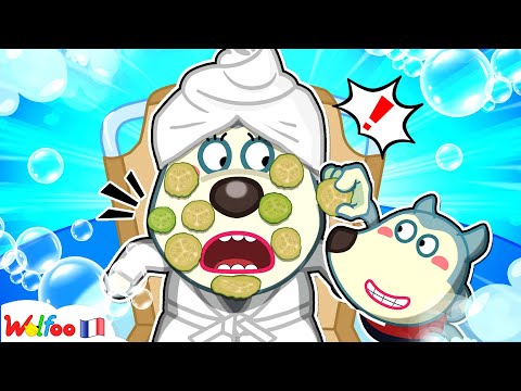 Journée Spa DIY Avec Wolfoo Et Sa Maman : Riche ou Pauvre ? 💆‍♀️ Dessin Animé 🎉Collection D'épisodes
