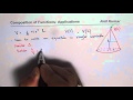 Understanding Cone Volume and Functions