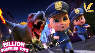 बैंक डकैती और डिनो अराजकता! - Bank Robbery Meets Monster Mayhem | Kids Hindi Cartoon