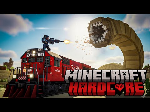 SINH TỒN 100 NGÀY Minecraft Hardcore Bị GIUN CÁT KHỔNG LỒ Truy Sát và Cái Kết