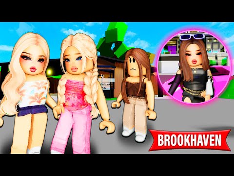 A MENINA POBRE QUE NÃO TINHA AMIGOS FICOU RICA | Historinhas Brookhaven RP | Roblox