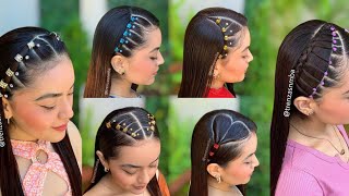 6 hermosos peinados faciles juvenil o para niñas ✨, ideas rápidas para toda ocasión 