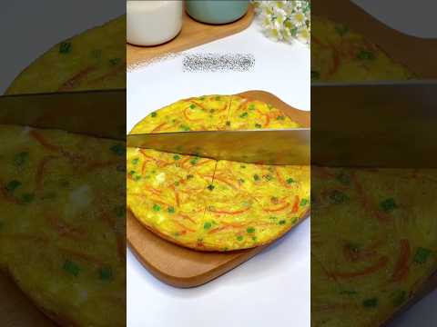 Healthy and delicious egg pancake recipe for breakfast #shortvideo ,#recipe ,#viralvideo
