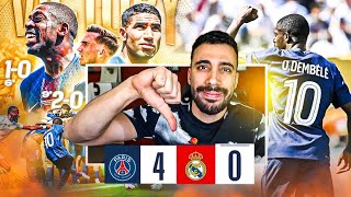 نرد الفعل على مباراة باريس و ريال مدريد | الخصم مرعب ولسة قدامنا كتير 🙂‍↕️