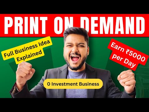 Best Online Business Ideas 2025 | Print on Demand | Earn ₹5000/day | Social Seller Academy