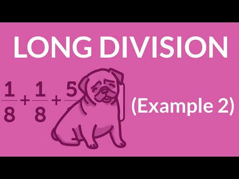 ʕ•ᴥ•ʔ Long Division Easy | Example 2