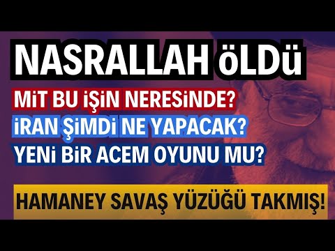 Nasrallah öldü, MİT bu işin neresinde? Hamaney savaş yüzüğü takmış, anlamı ne?