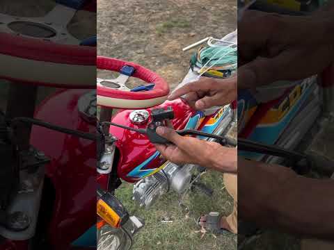 How to fitt a stearing in a handle place fitting 💯✅ #Ustad #Asmat #foryou #youtube